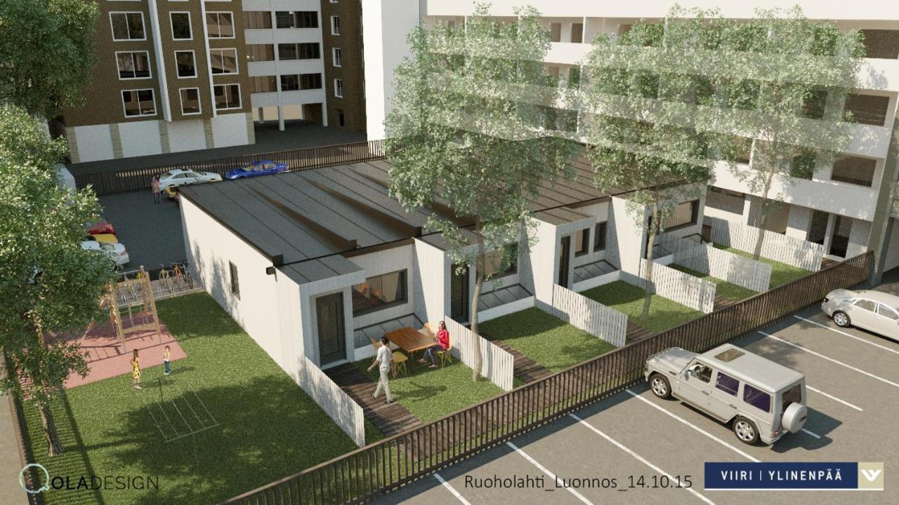 Scandinavian Design Townhouse With Private Sauna 헬싱키 외부 사진